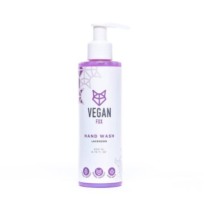 Lavender hand wash vegan fox hand made